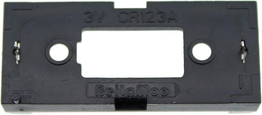 10pcs Black Battery Holder Case Box Clip for CR123 CR123A Lithium Battery V1258-DP02-E-755