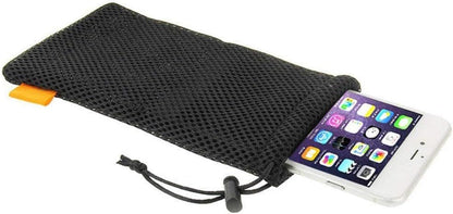 5-Pack Nylon Mesh Drawstring Storage Pouch Bag - 3.5 x 7.3 Inch V1258-DP02-E-760