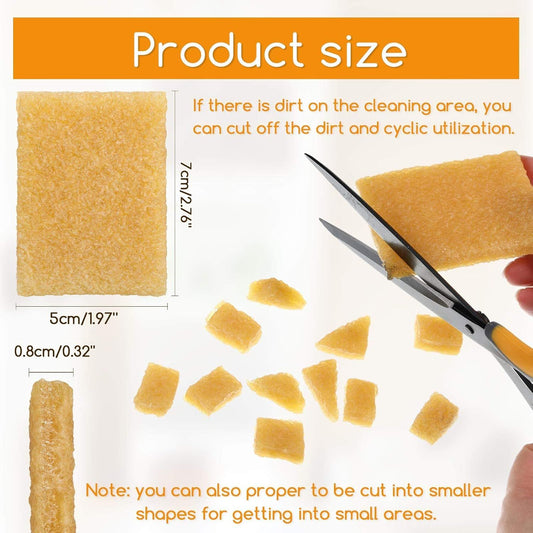 12 Pieces Glue Residue Pick up Eraser Rubber Cement Eraser Cleaning Rubber for Removing Adhesive and Residues V1258-DP02-E-774