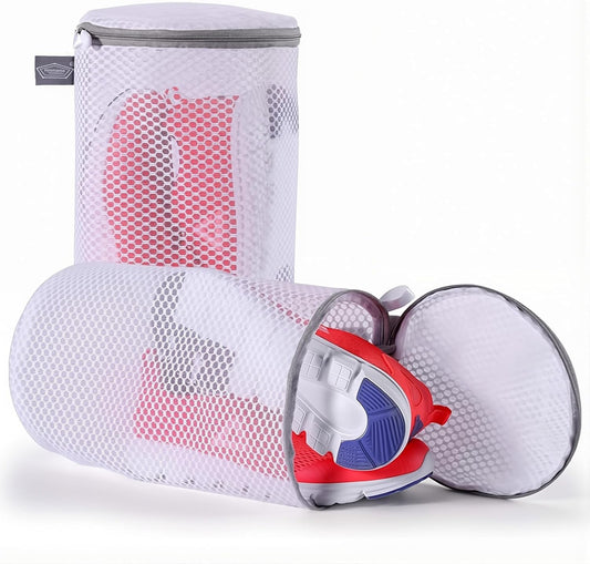 Kimmama Shoe Washing Machine Bag, Shoe Bag for Washing Machine, Mesh Laundry Bags for Sneakers, Footwear, V1258-DP02-E-78