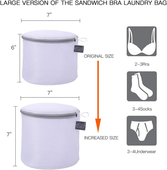 Kimmama Bra Washing Bags for Laundry, Lingerie Bags for Washing Delicates, Bra Laundry Bag for Washing V1258-DP02-E-79
