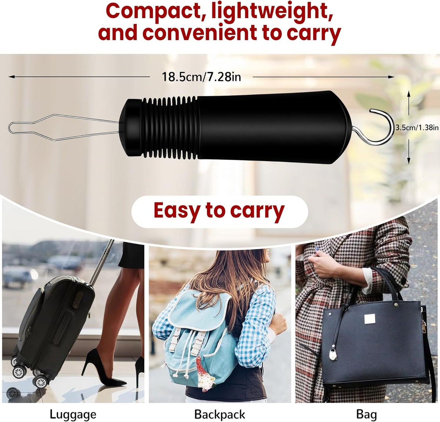 Button Hook with Zipper Pull, Button Assist Tool, Button Hook for Seniors, Disabled, Limited Hand Mobility, V1258-DP02-E-803