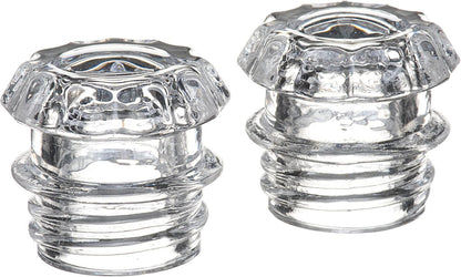 Coffee Percolator Glass Top Replacement - (Pack of 2) V1258-DP02-E-808