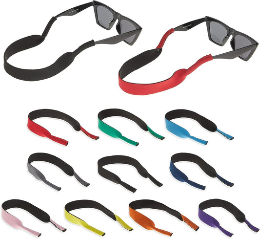10 Pieces Neoprene Sunglasses Floating Straps Eyewear Retainer Durable Floating Glasses Straps Soft Eyewear V1258-DP02-E-825