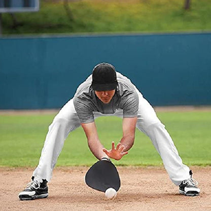 2 Pcs Baseball Infield Training Gloves,Softhands Foam Fielding Trainer Gloves,Batting Infield Practice V1258-DP02-E-833