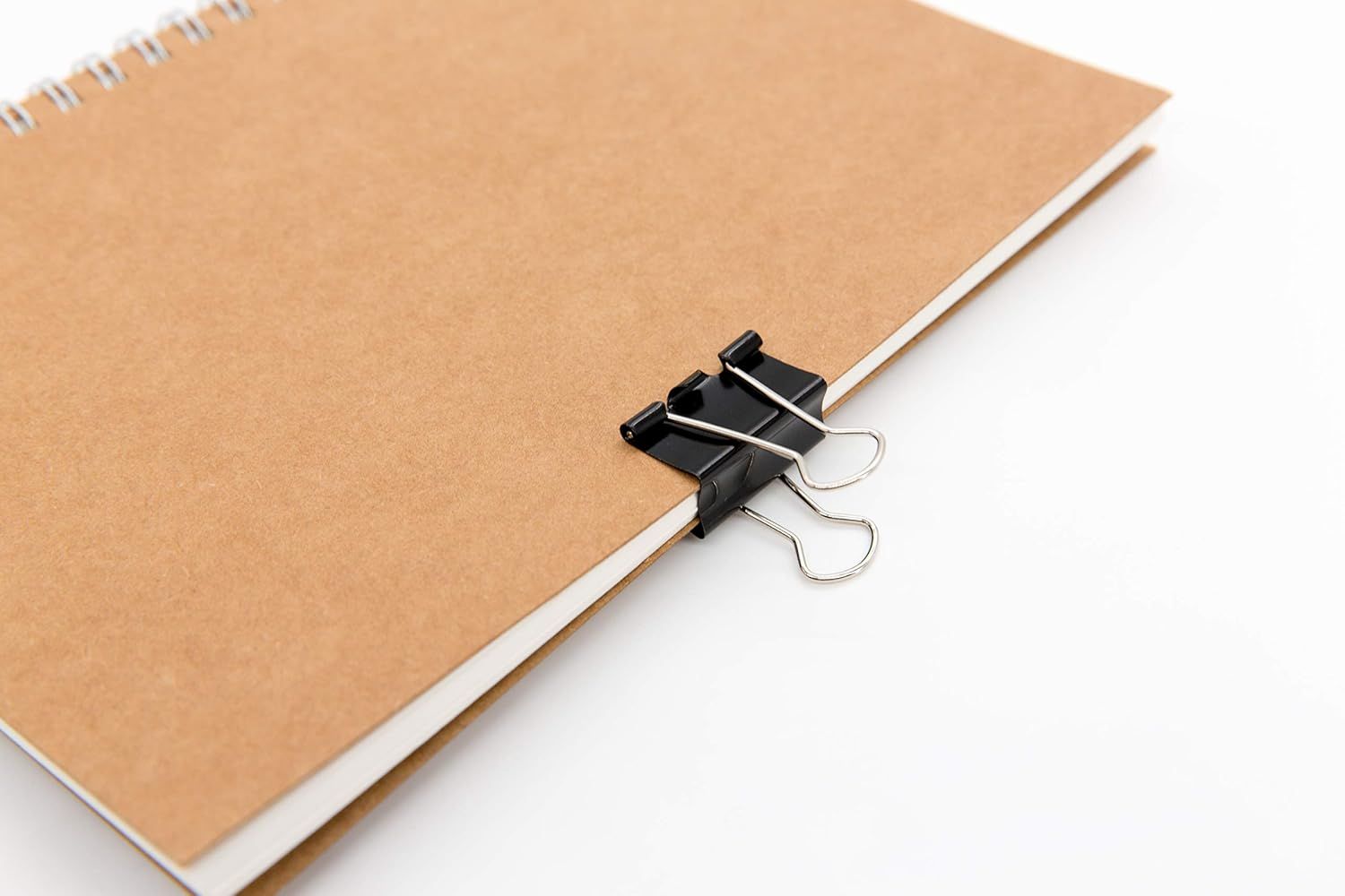 Binder Clips Paper Clamps Assorted Sizes 150 Count (Black), Large, Medium, Small, X Small and Micro, 5 Sizes V1258-DP02-E-834