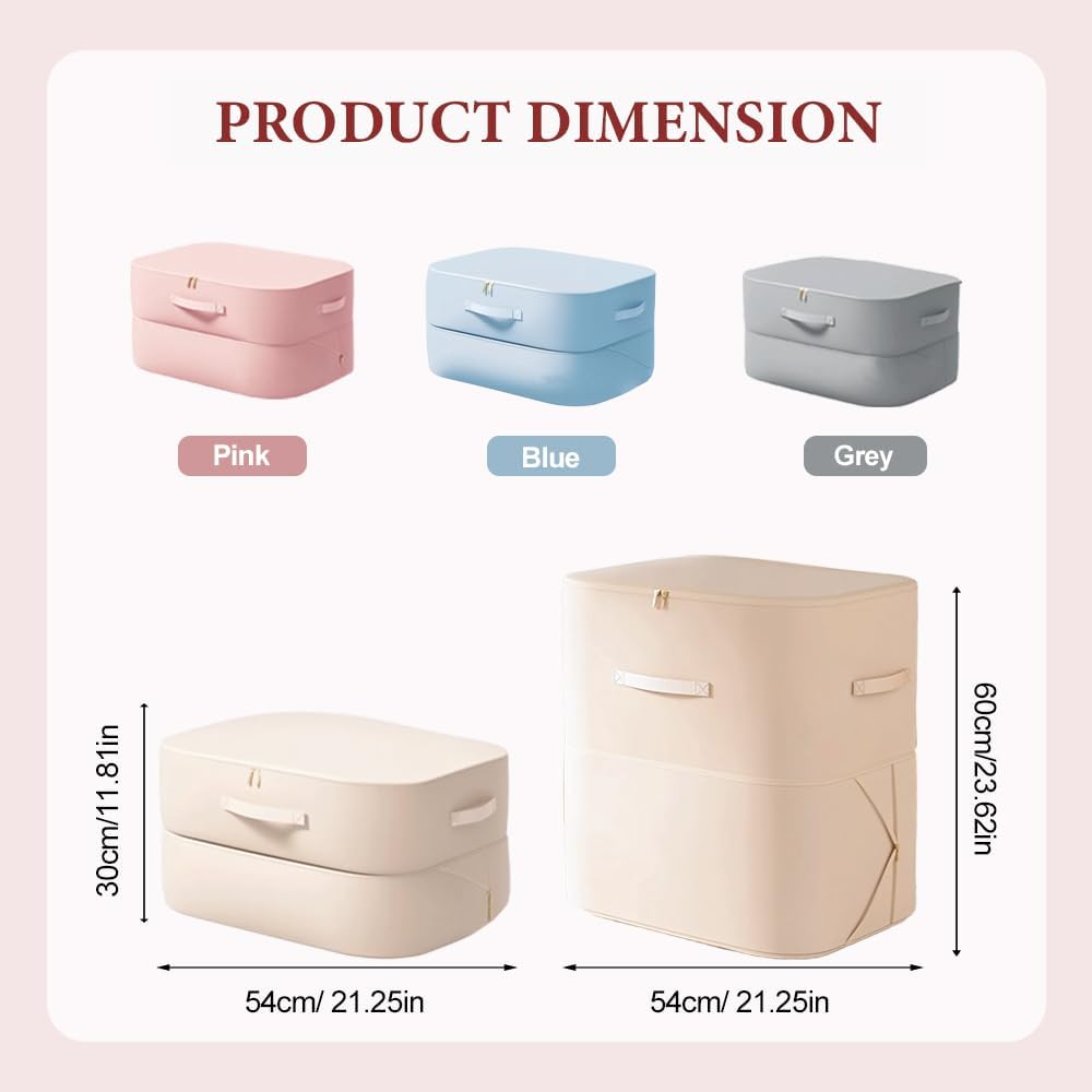 2026 New 3-Layer Ultra Space Saving Self Compression Organizer, Multifunctional Comforter Storage Bag for V1258-DP02-F-18
