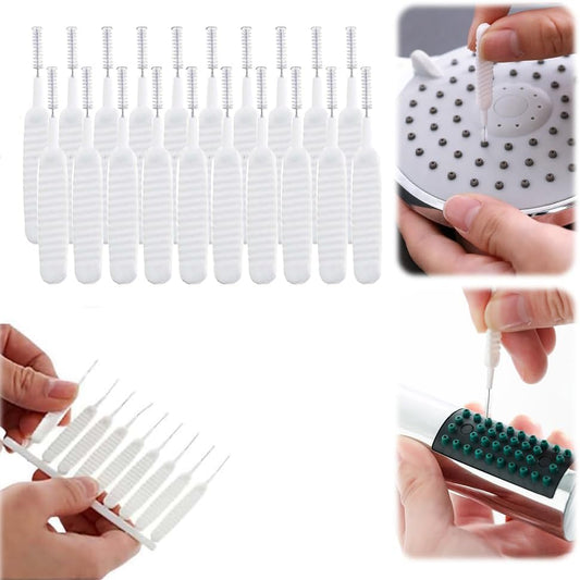 Shower Head Cleaning Brush for Small Hole, Multifunctional Shower Cleaning Tools, Anti-Clogging Nozzle with V1258-DP02-F-19