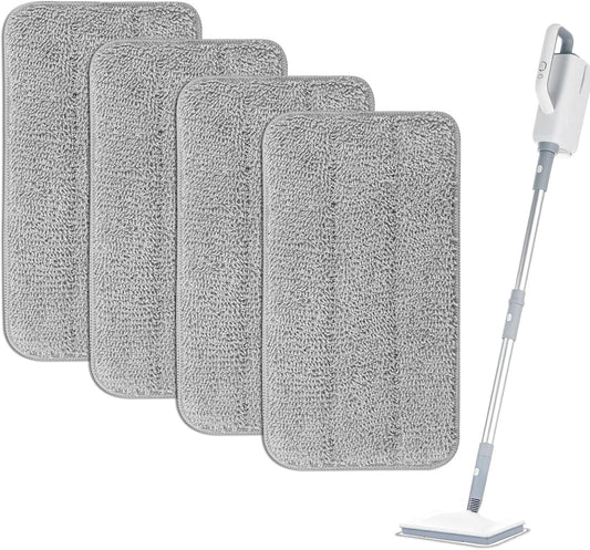 Microfiber Steam Mop Pads Compatible with FODFINU, Seyola & FEPPO and Wotaste Steam Mop Cleaner - Washable V1258-DP02-F-245