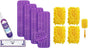 Reusable Power Mop Refills Pads Compatible with Swiffer PowerMop Mop 4 Pack & Reusable Duster Refill V1258-DP02-F-249