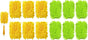 6+6 Reusable Duster Refill Compatible with Swiffer Hand Duster - 360 Heavy Duty Dusters Refills - Microfiber V1258-DP02-F-256