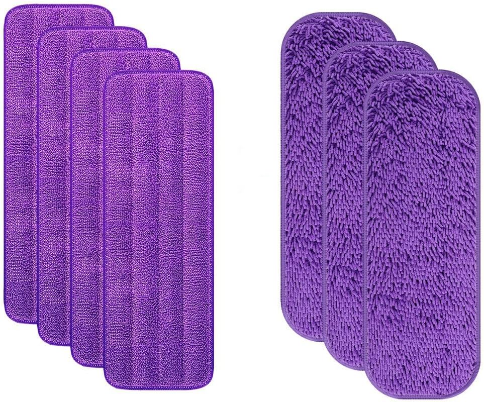 Reusable Power Mop Refills Pads Compatible with Swiffer PowerMop Mop - Power Mop Pads Refill - Washable V1258-DP02-F-262