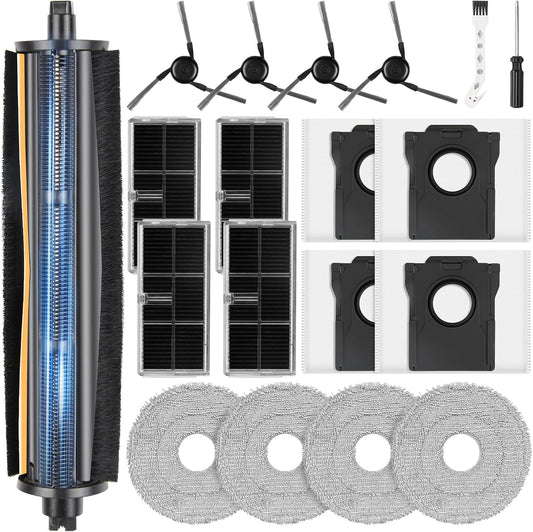 19 Pcs TriCut Brush Accessories Kit for Dreame X40 Ultra/X40 Master/L40 Ultra/Mova P10 Pro Ultra/Mova P50 Pro V1258-DP02-F-265