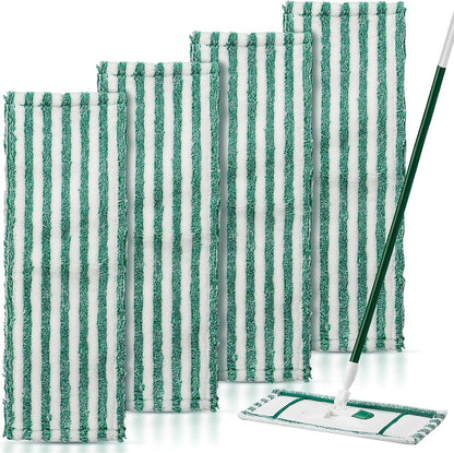 4 Pack Microfiber Mop Heads for Libman Microfiber Floor Mop, Mop Pads Refills for Libman Mop Head V1258-DP02-F-268