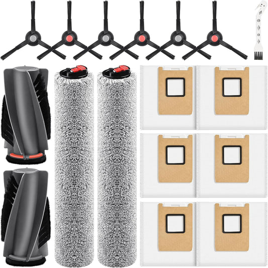 Accessories Kit Compatible with eufy E28 Omni / E25 Omni Robot Vacuum, Replacement Parts Include 1 Set (2) V1258-DP02-F-275