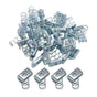 (100) Strut Channel Nuts, 3/8-16 Spring Channel Nuts with Zinc Electroplate Finish, Long Spring Nuts Great V1258-DP02-F-285