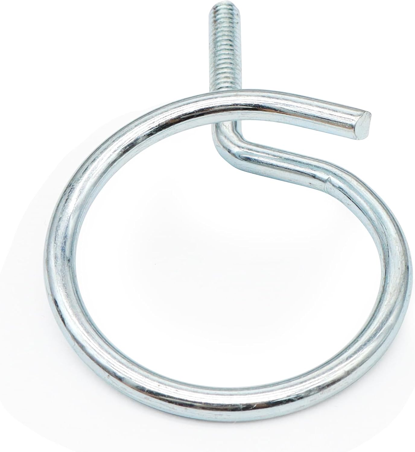 Xadnitu 100 Pieces 2" Diameter Threaded Bridle Rings, Heavy Duty Cable Support, Metal Ring Hangers for Low V1258-DP02-F-296