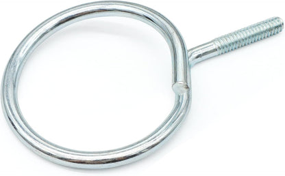 Xadnitu 100 Pieces 2" Diameter Threaded Bridle Rings, Heavy Duty Cable Support, Metal Ring Hangers for Low V1258-DP02-F-296