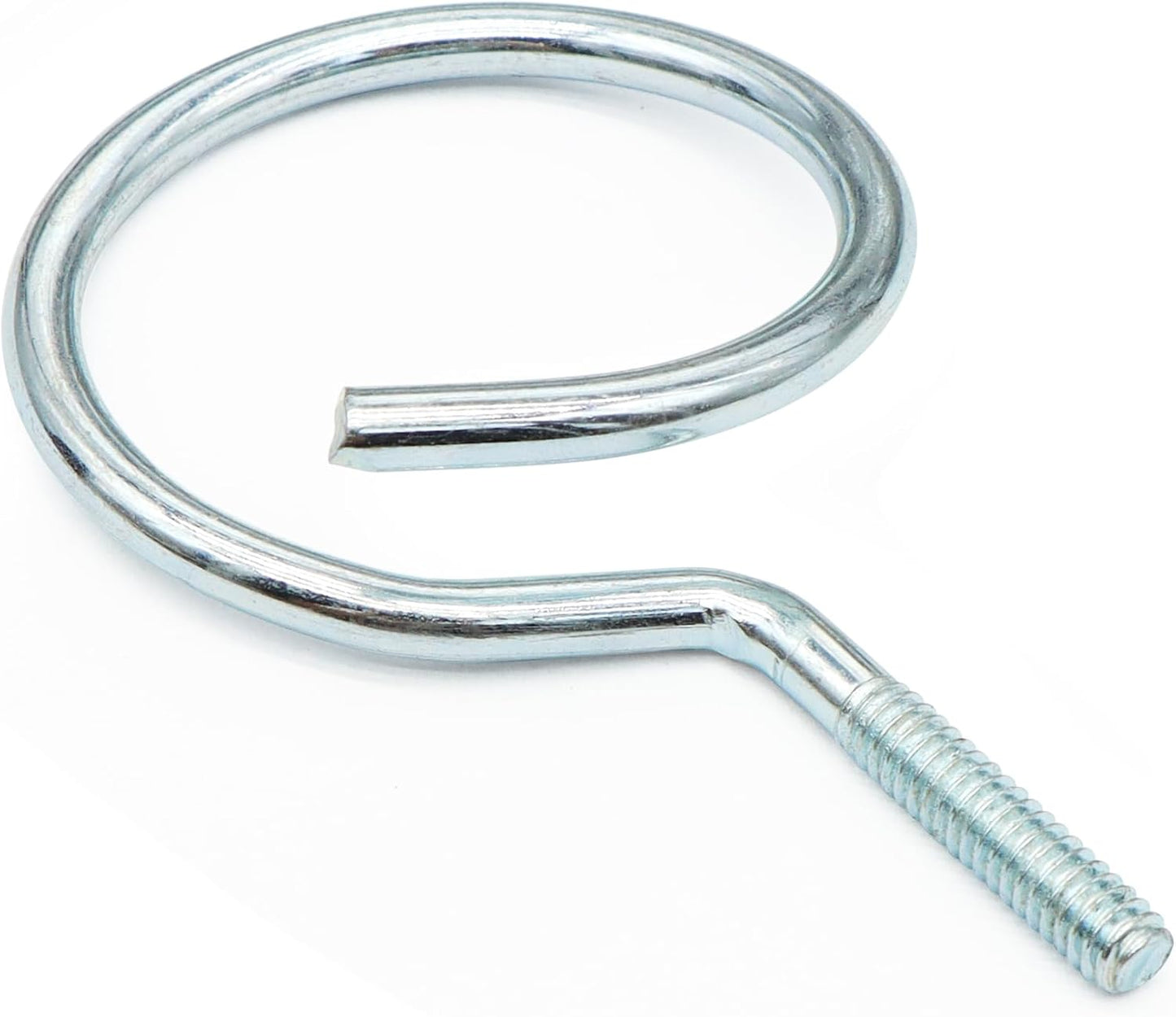 Xadnitu 100 Pieces 2" Diameter Threaded Bridle Rings, Heavy Duty Cable Support, Metal Ring Hangers for Low V1258-DP02-F-296