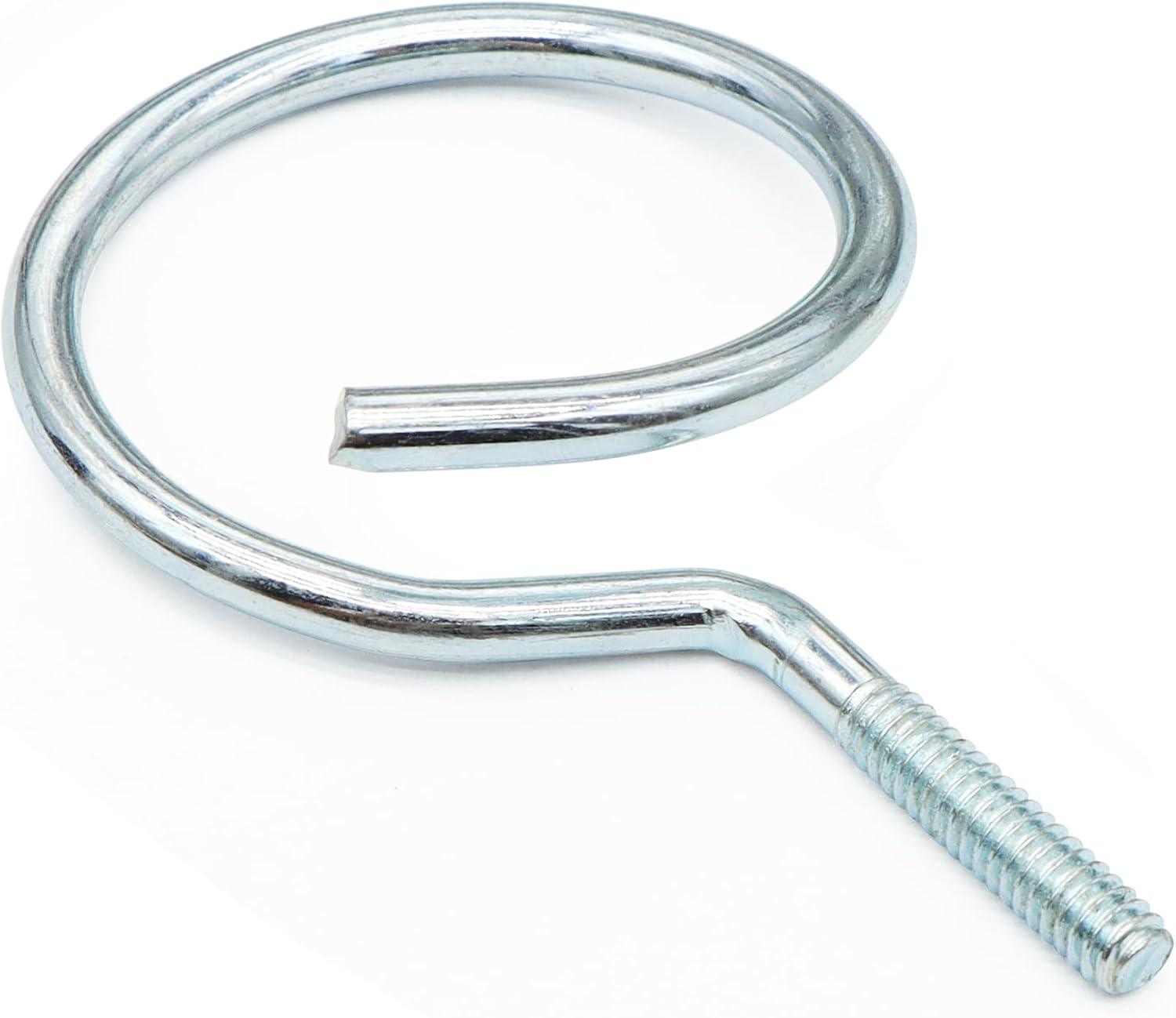 Xadnitu 100 Pieces 2" Diameter Threaded Bridle Rings, Heavy Duty Cable Support, Metal Ring Hangers for Low V1258-DP02-F-296