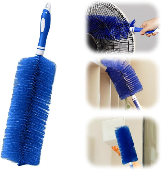 Fan Cleaner Brush, 2025 New Bendable Dusting Brush for Electric and Blind, Reusable Microfiber Dust V1258-DP02-F-31