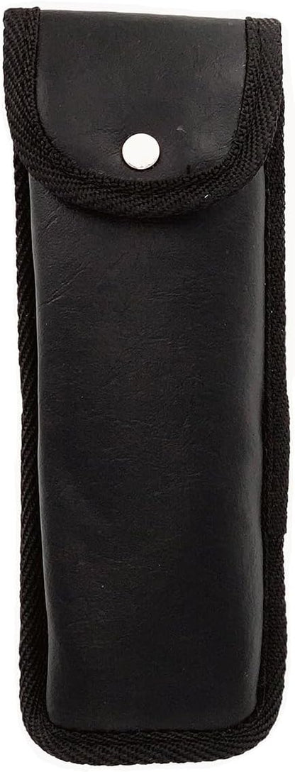 Protective Leather Case for PT-100 Thermocouple Thermometer - Ctom-Fit Holder with Snap-Close Cover, Belt V1258-DP02-F-326