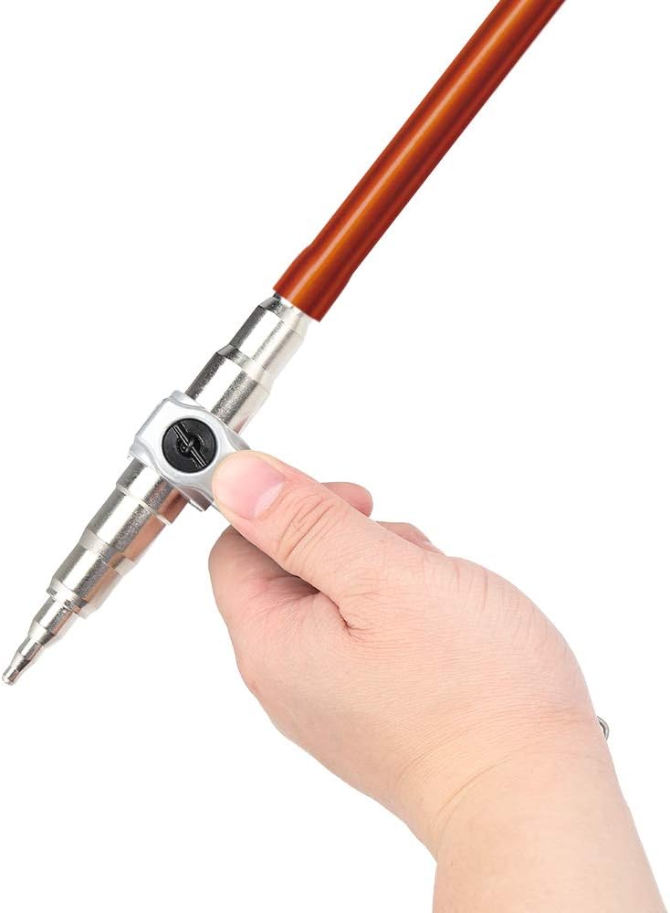 Copper Pipe Tube Expander Tool manual Swaging hand tool Refrigeration Tube Expanding Tool kit 1/4" to 7/8" V1258-DP02-F-327