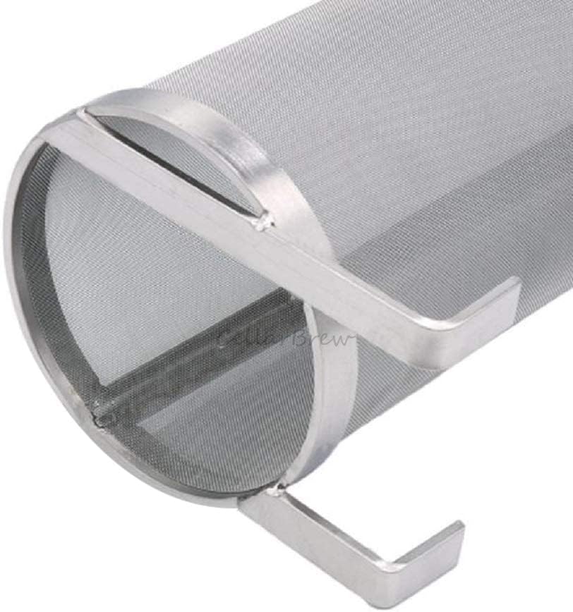 300 Micron 6"x14" Spider Strainer Mesh Hops for Home Beer Brewing Filter Kettle V1258-DP02-F-330