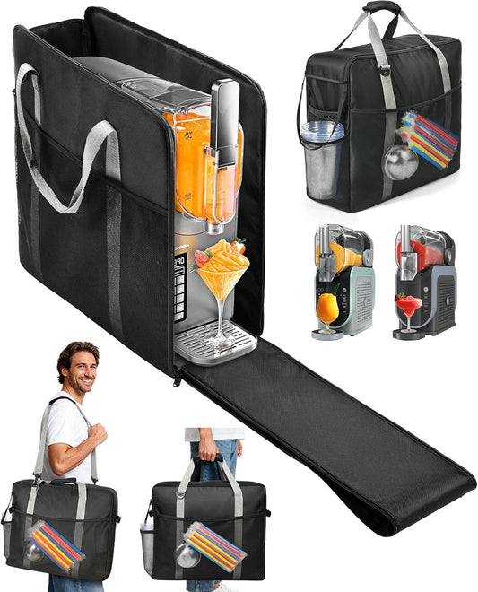 Carrying Bag for Ninja Slhie Machine FS301 & FS300, Portable Travel Tote Storage Bag with Front-Opening V1258-DP02-F-342