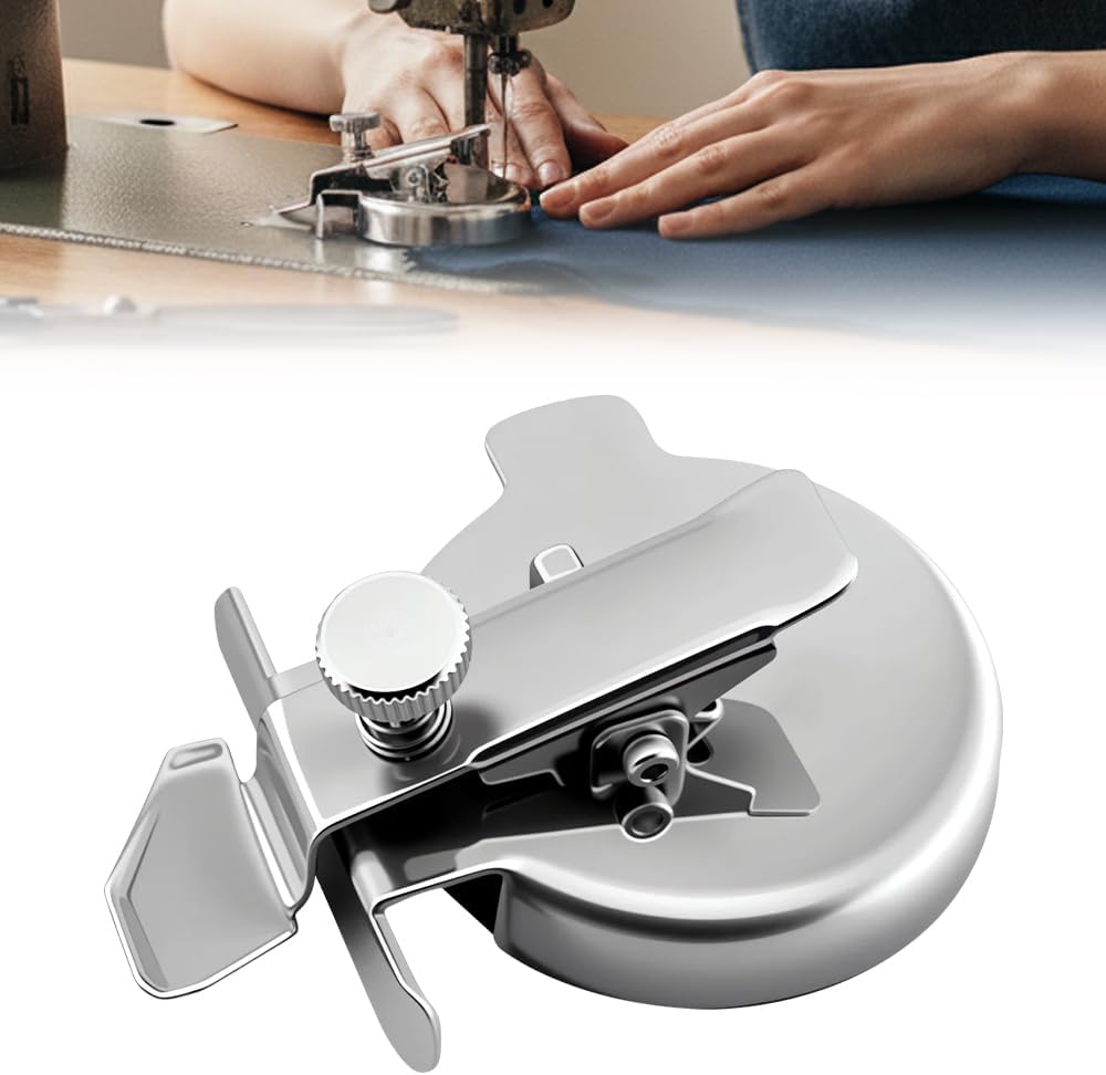 Adjtable Magnetic Seam Guide | Multi-Purpose Sewing & Quilting Guide with Round Edge & Adjtable Clip | Magnet V1258-DP02-F-392