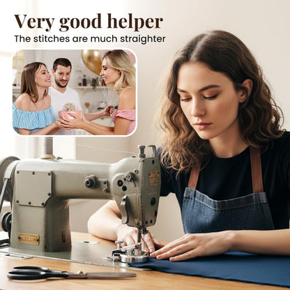 Adjtable Magnetic Seam Guide | Multi-Purpose Sewing & Quilting Guide with Round Edge & Adjtable Clip | Magnet V1258-DP02-F-392
