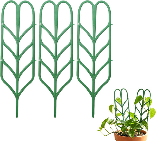 Plant Trellis for Climbing Plants, Indoor Outdoor Plastic Garden Trellis, Adjtable Potted Plant Support for V1258-DP02-F-404