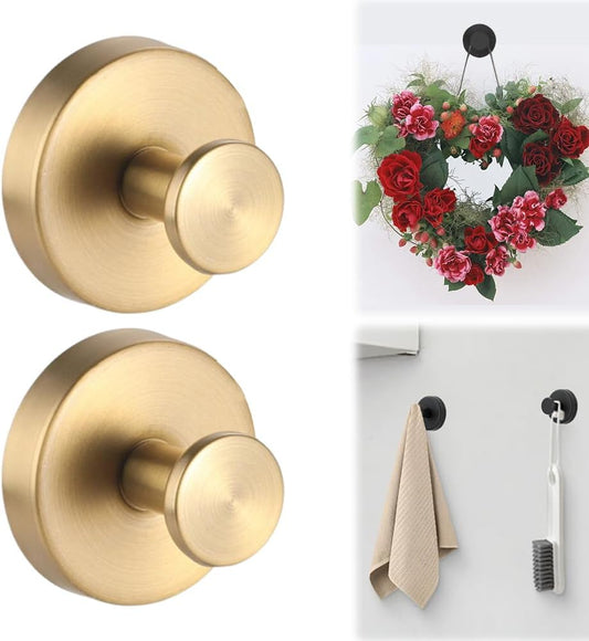 Suction Cup Hooks for Wreaths on Glass, 2025 New Model No-Drill Suction Cup Hook, Suction Cup Hooks Wreath V1258-DP02-F-407