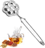 Tea Ball Tea Infer for Loose Leaf Tea, 304 Stainless Steel Fine Mesh Tea Strainer with 2 Styles (Spring V1258-DP02-F-427