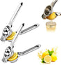 Lemon Squeezer, Stainless Steel Lemon Squeezer with Zester, Heavy Duty Squeezer Juicer for Lemon, Press Citr V1258-DP02-F-432