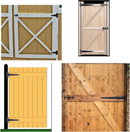 Heavy Duty T Hinge Tee Hinge T Strap Hinge Shed Hinge Gate Hinge Barn Hinge Fence Hinge Door Hinge Wrought V1258-DP02-F-451