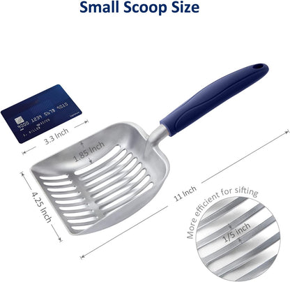 Dual Size Cat Litter Scooper Combo Set for Easy Cleanup V1258-DP02-F-539