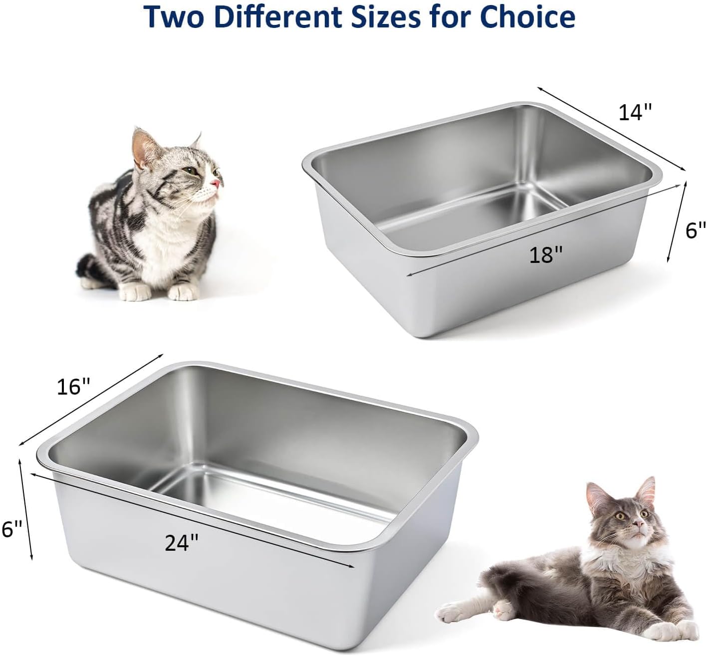 Premium Cat Litter Box and Shovel Set V1258-DP02-F-540