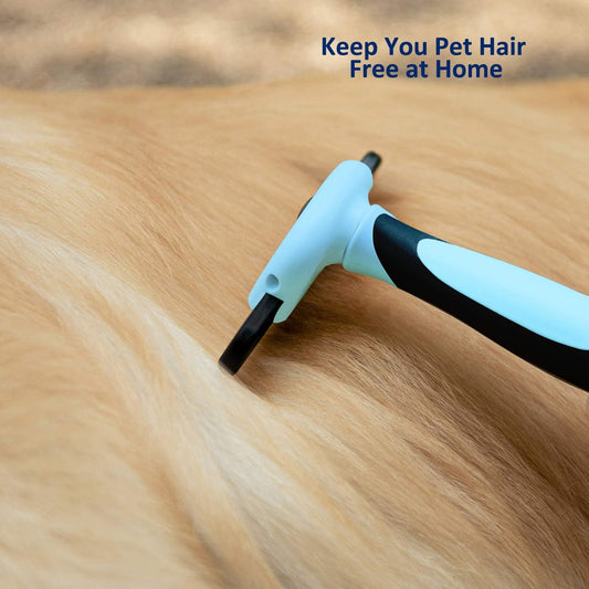 Cat Dog Shedding Tool, Pet Deshedding Brh, Professional Grooming for Short Medium Long Hair Cats and Dogs, V1258-DP02-F-543