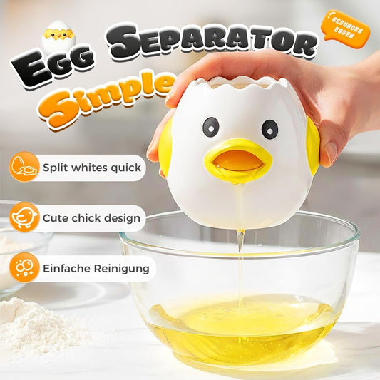 Cartoon Egg White Separator, Practical and Simple Ceramic Egg Separator, Suitable for Kitchen Baking Small V1258-DP02-F-56