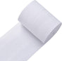 Knit Elastic Bands for Sewing White Heavy Stretch High Elasticity Flat Elastic Cord 3 Inch Wide Braided V1258-DP02-F-572