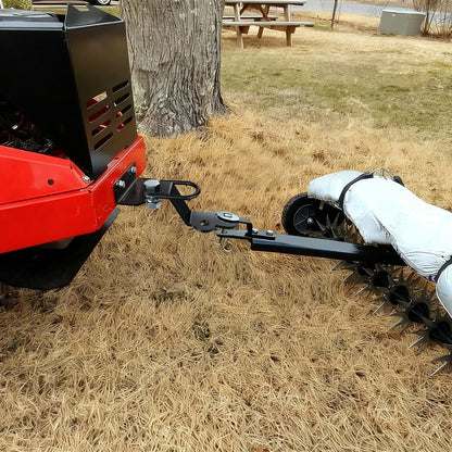ATV/UTV Three-Way Hitch, Heavy Duty Universal ATV Hitch Attachments, 3000lbs Maximum Load V1258-DP02-F-581