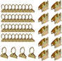 E-Track Wood Beam End Socket Accessories(10pcs) and E-Track O Ring Tie-Down Anchors(40pcs) V1258-DP02-F-586