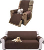 UNICE Home Reversible Sofa Cover Bundle Chair Cover(Sofa+Chair, Coffee) V1258-DP02-F-603