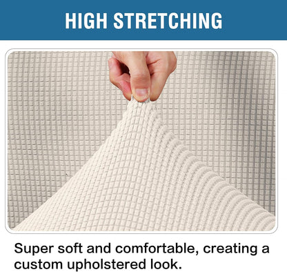 Ottoman Cover Slipcover Rectangle Fit Length 29'-34' Footrest Sofa Slipcovers Stool Cover Footstool Protector V1258-DP02-F-627