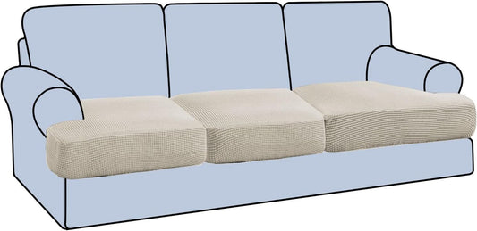 Stretch 3 Piece T Chion Sofa Slipcovers Individually Sofa Chion Covers for 3 Chion Couch Sofa Seat Chion V1258-DP02-F-638