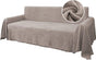Cotton Sofa Covers Couch Cover Sofa Slipcover for Most Shape Sofas, Feature Thick Woven Jacquard Seamless V1258-DP02-F-655