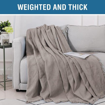 Cotton Sofa Covers Couch Cover Sofa Slipcover for Most Shape Sofas, Feature Thick Woven Jacquard Seamless V1258-DP02-F-655