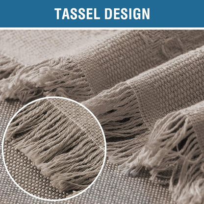 Cotton Sofa Covers Couch Cover Sofa Slipcover for Most Shape Sofas, Feature Thick Woven Jacquard Seamless V1258-DP02-F-655