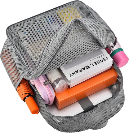 Duty Mesh Backpacks for Adults,See Through Backpack for Swimming Work Outdoor, Diving Backpack Carry Portable V1258-DP02-F-678
